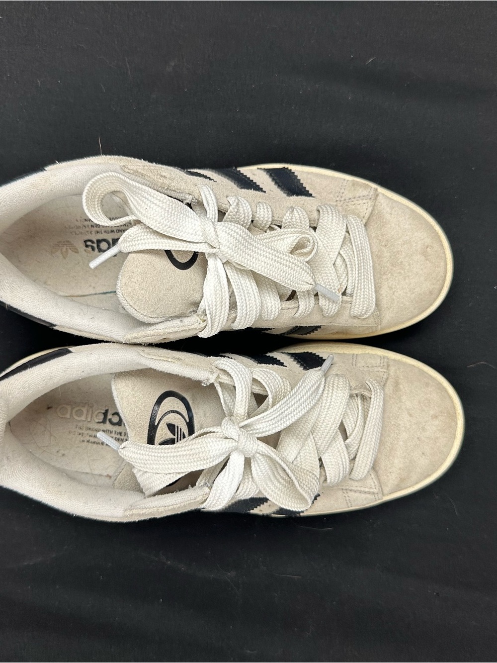 Adidas campus Low-Top Sneakers in grey with Black Stripes